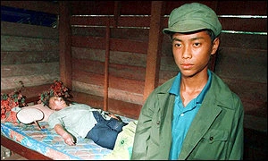 Le soutien américain aux Khmers Rouges après le génocide.