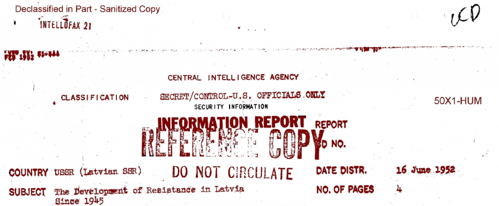 Les nazis lettons, auxiliaires de la CIA.