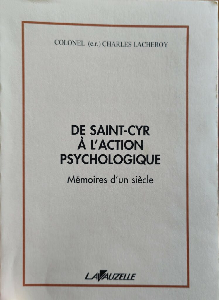 La guerre psychologique en Algérie.