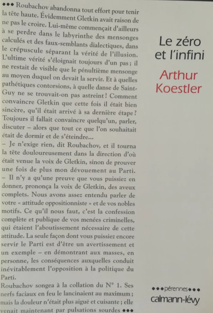 La fin justifie-t-elle les moyens ? La réponse d’Arthur Koestler.