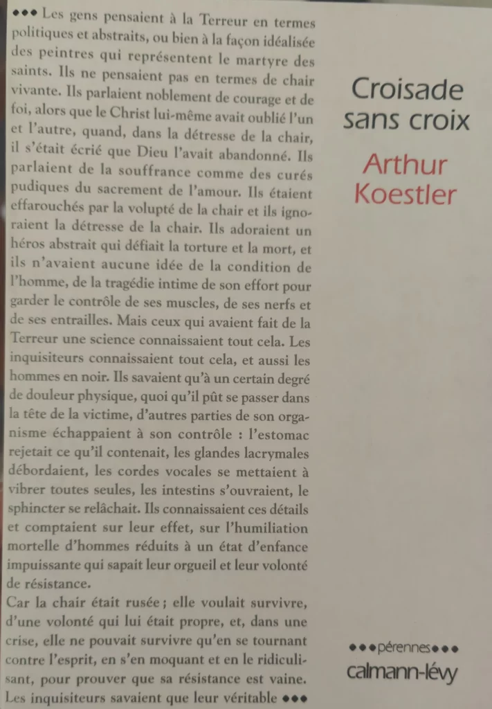 La fin justifie-t-elle les moyens ? La réponse d’Arthur Koestler.
