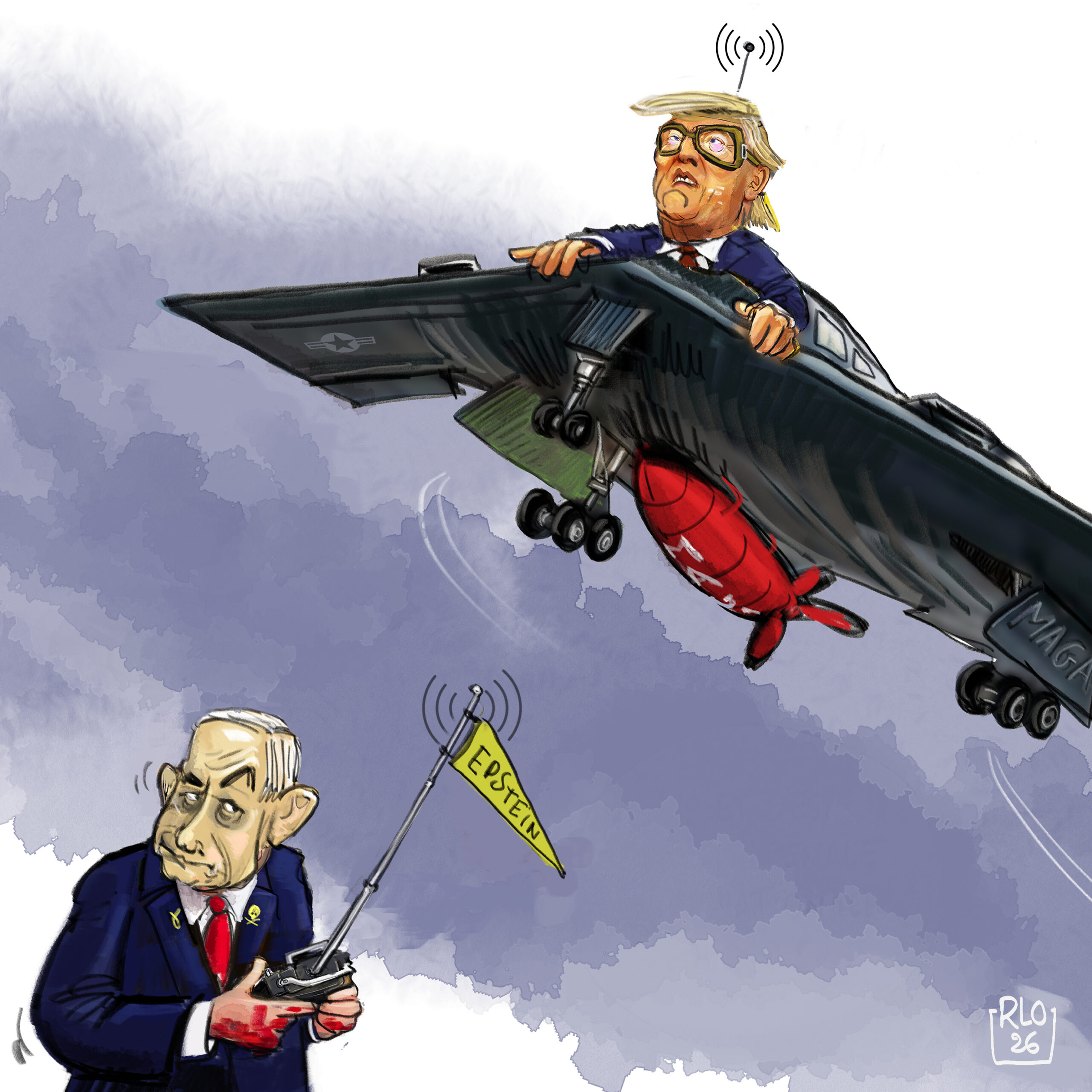 Whose War Is He Flying?